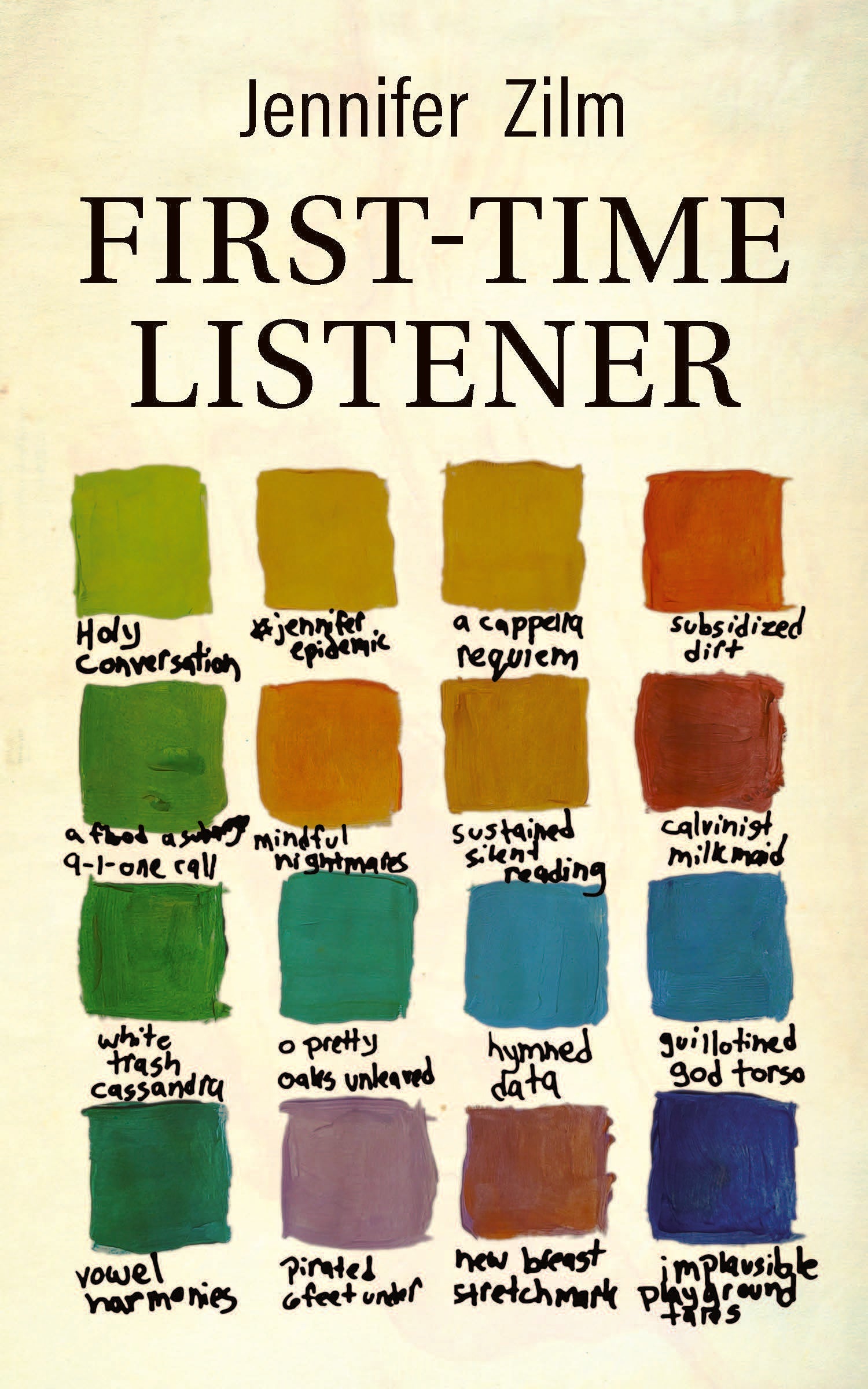 First-Time Listener – Guernica Editions